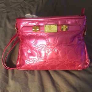 Vintage Versace Hot Pink Handbag Medusa